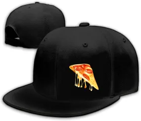 Chef Hat Flat Bill Hats for Men Funny Double Knives Kitchen Adjustable Baseball Cap Snapback Hat for Women