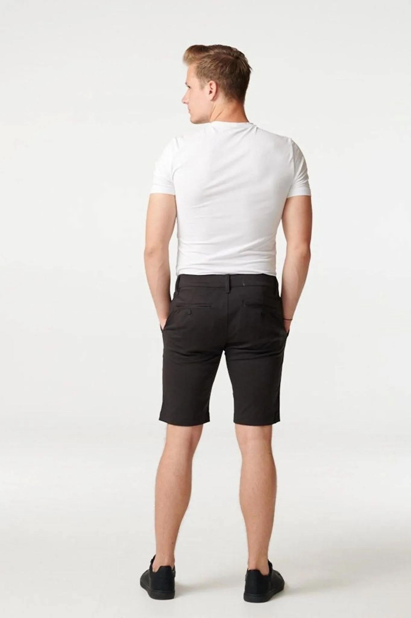 Chino Shorts - Mørk grå