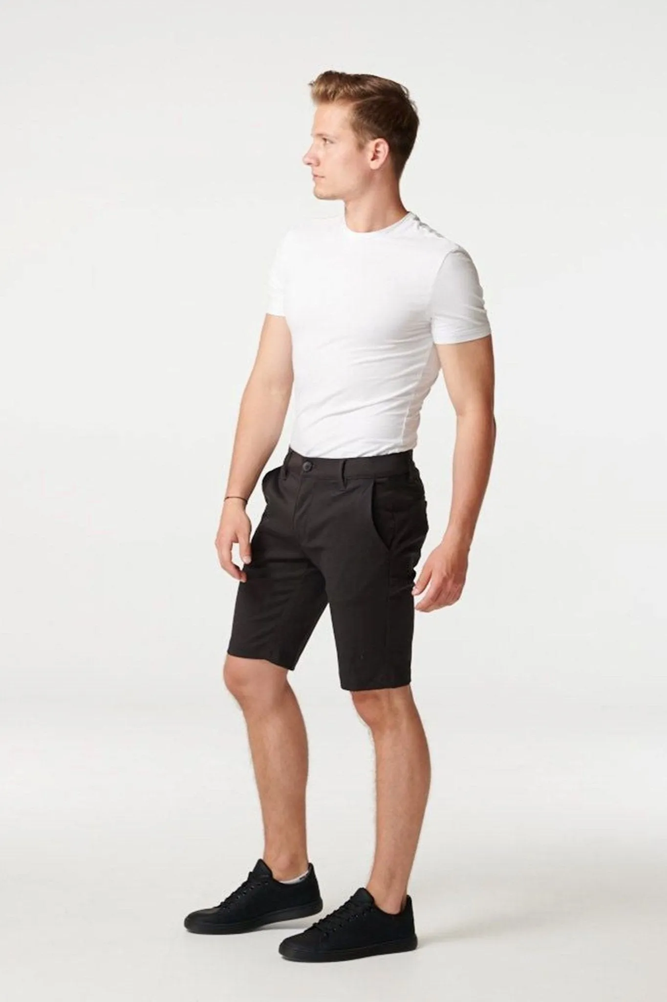Chino Shorts - Mørk grå