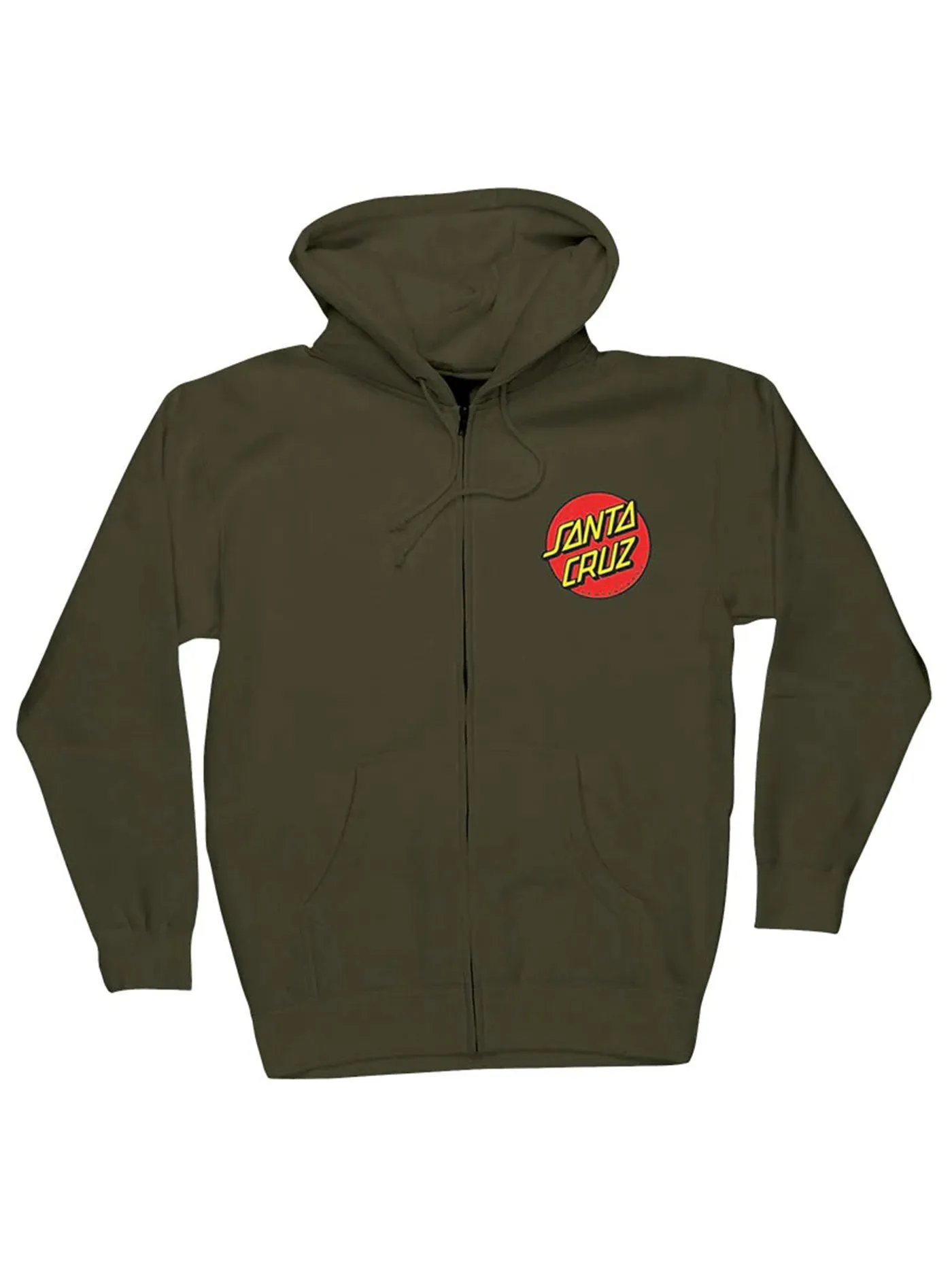 Classic Dot Zip Hoodie
