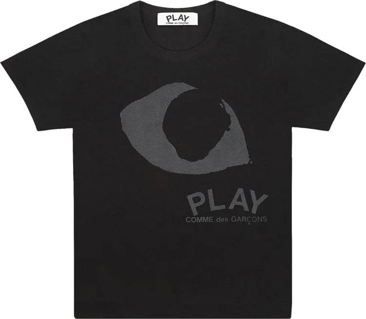 Comme des Garçons PLAY T-Shirt 'Black', black
