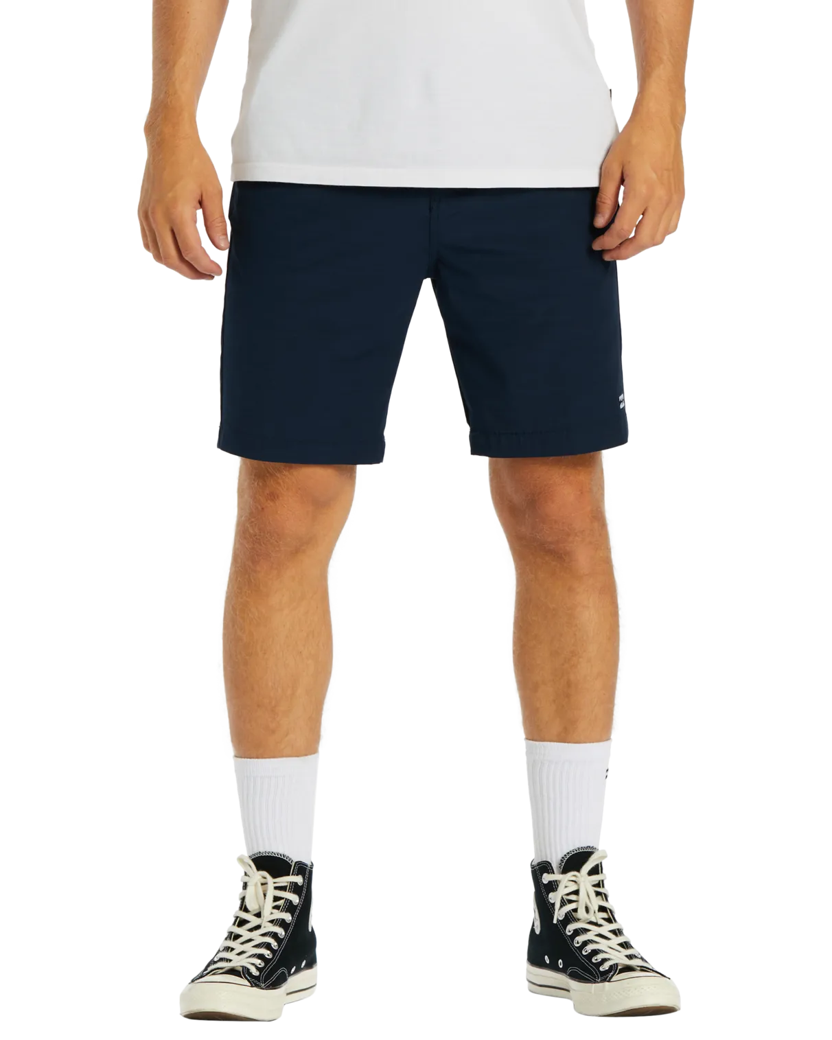 Crossfire Solid Walkshorts in Navy