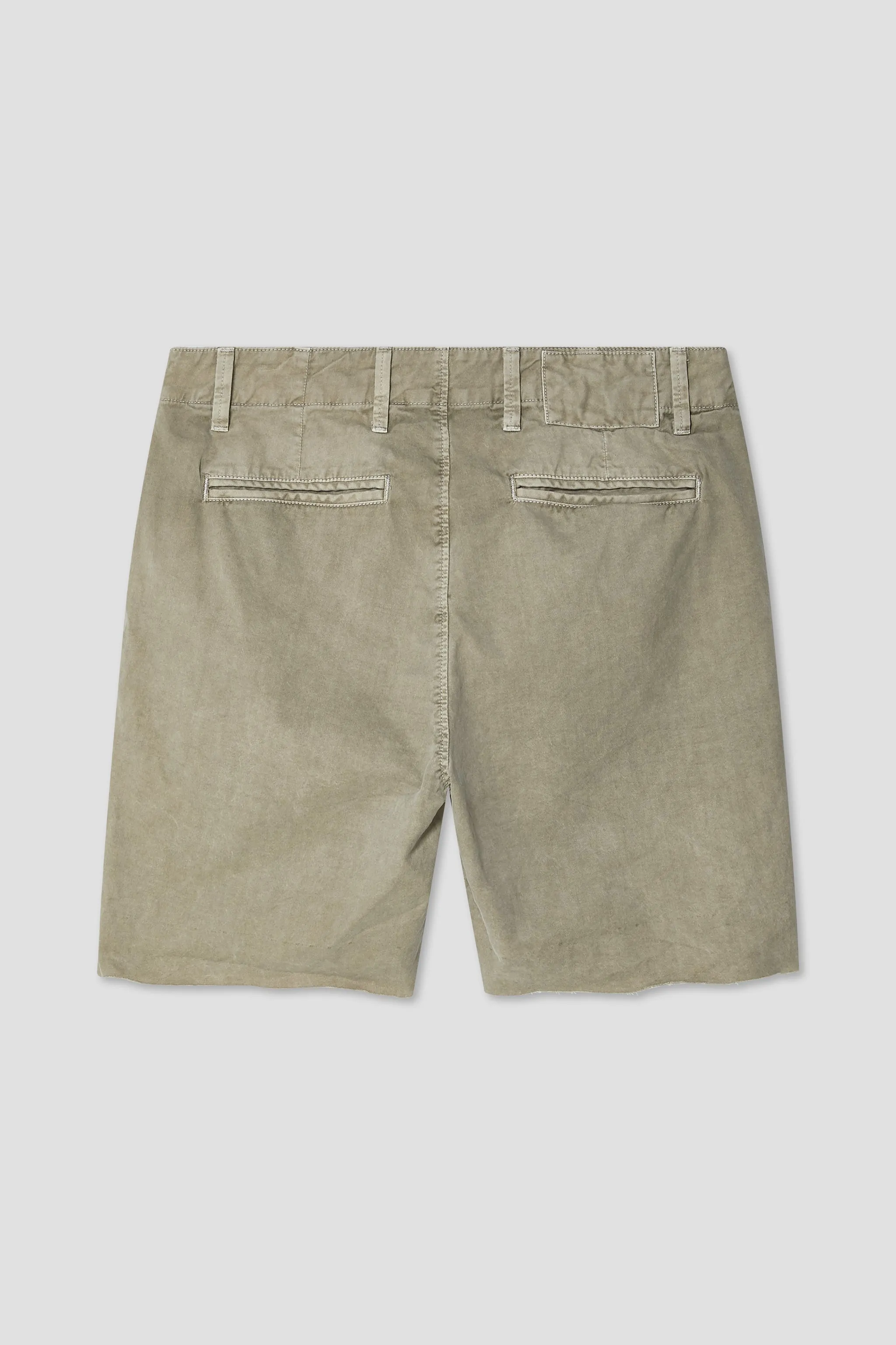 Cut Off Button Fly Short