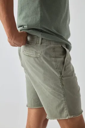 Cut Off Button Fly Short