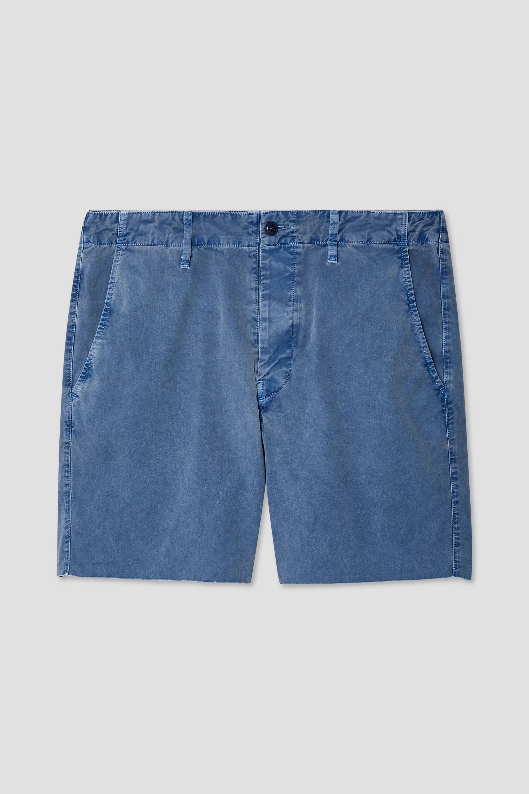 Cut Off Button Fly Short