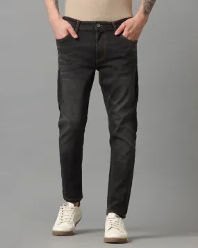 DARK GREY SKINNY FIT JEANS
