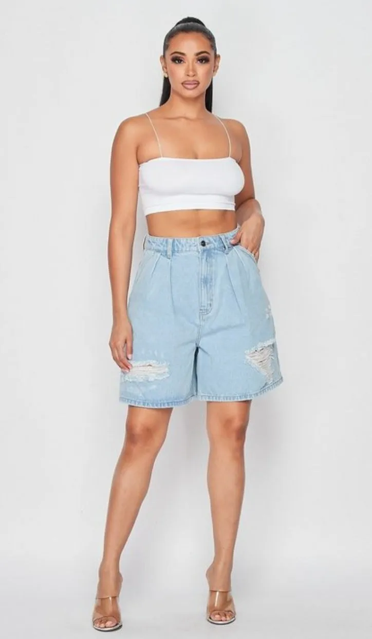 Devi - Denim Shorts