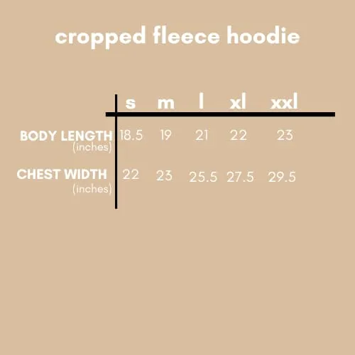 Distressed Smiley Cropped Hoodie