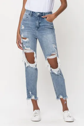 Easy Going Straight Leg Jeans