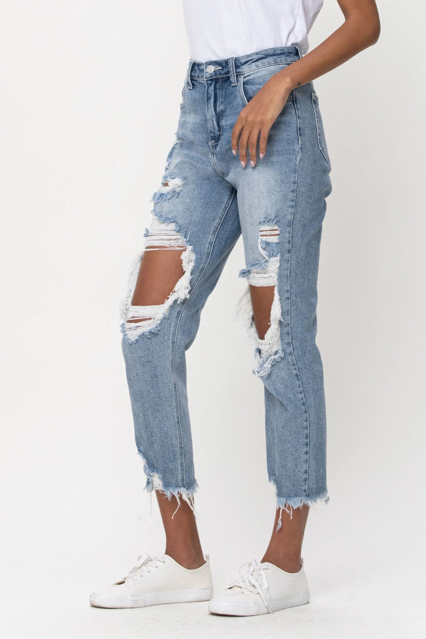 Easy Going Straight Leg Jeans