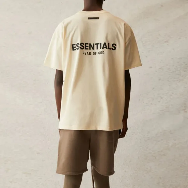 Fear of God Essentials SS21 Short Sleeve Tee Buttercream, beige