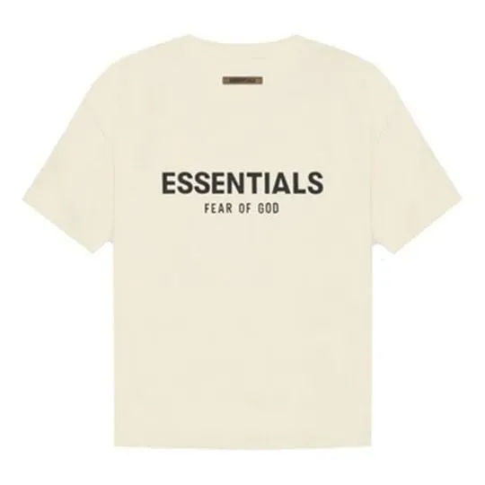 Fear of God Essentials SS21 Short Sleeve Tee Buttercream, beige