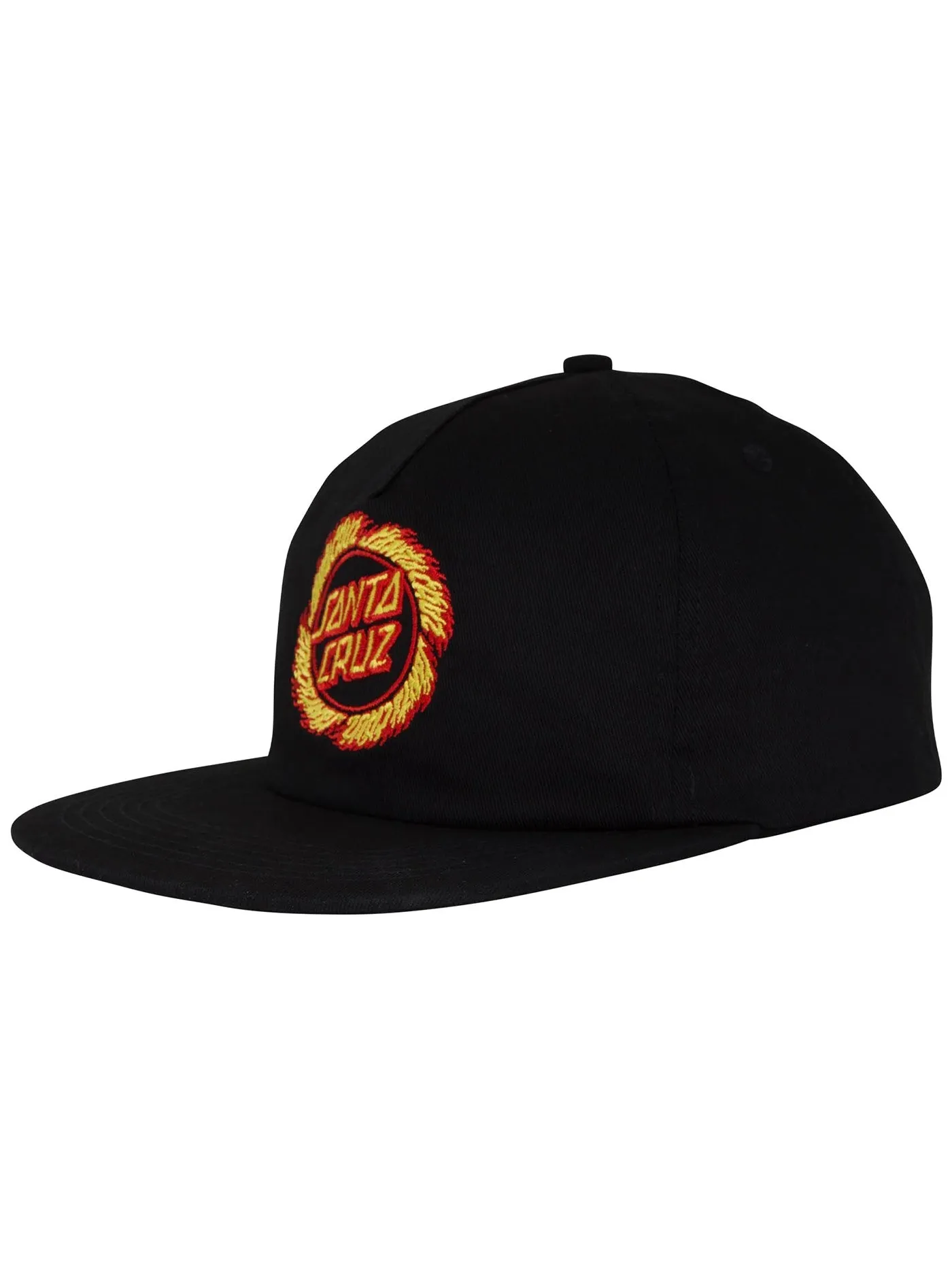 Flame Ringed Dot Snapnack Hat