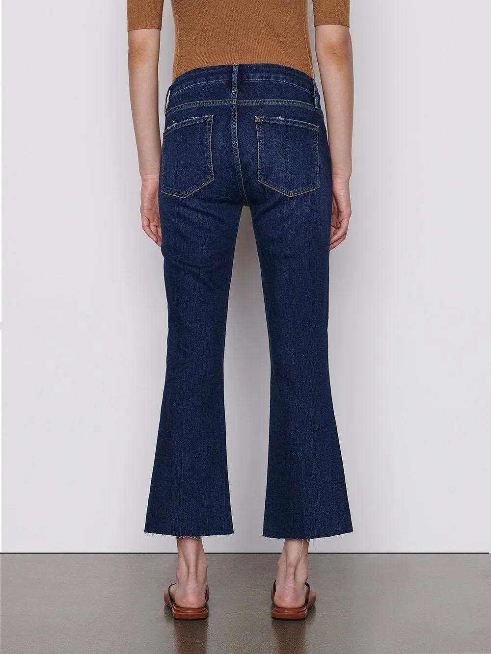 Frame Le Crop Mini in Rosalie