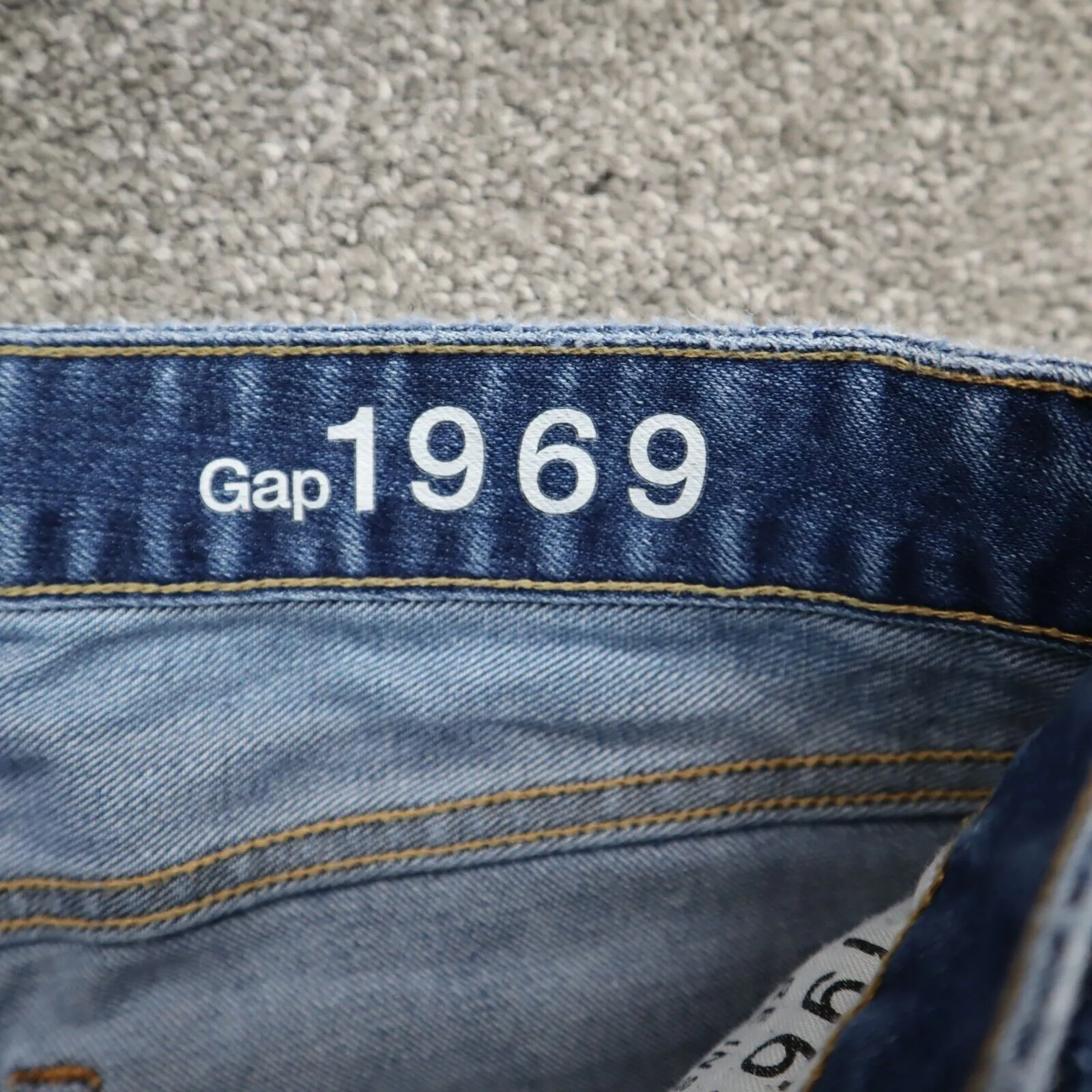 Gap 1969 Womens Always Skinny Jeans Mid Rise Flat Front Pockets Blue Size 29S