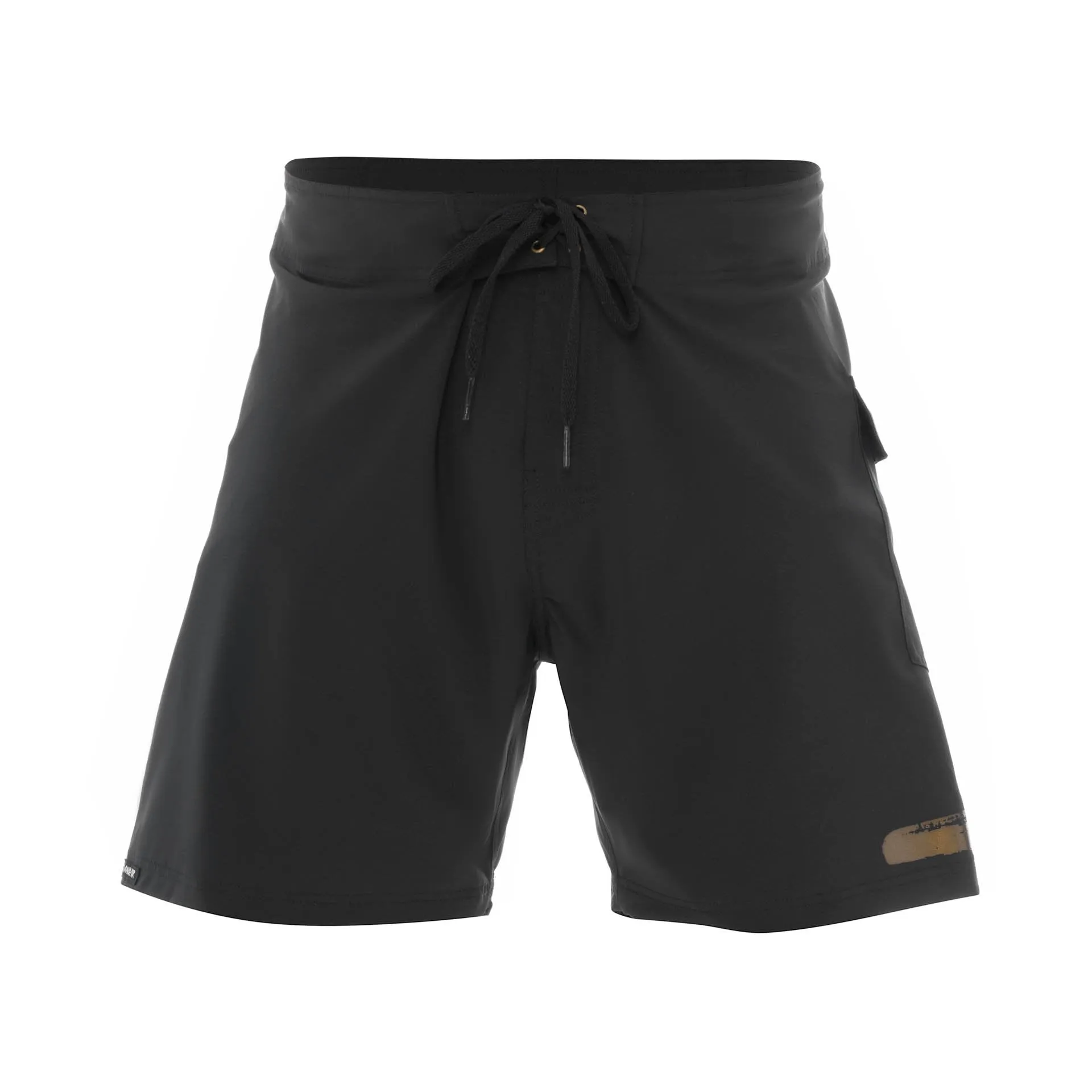 Gold Stripe, Plain, Board Shorts