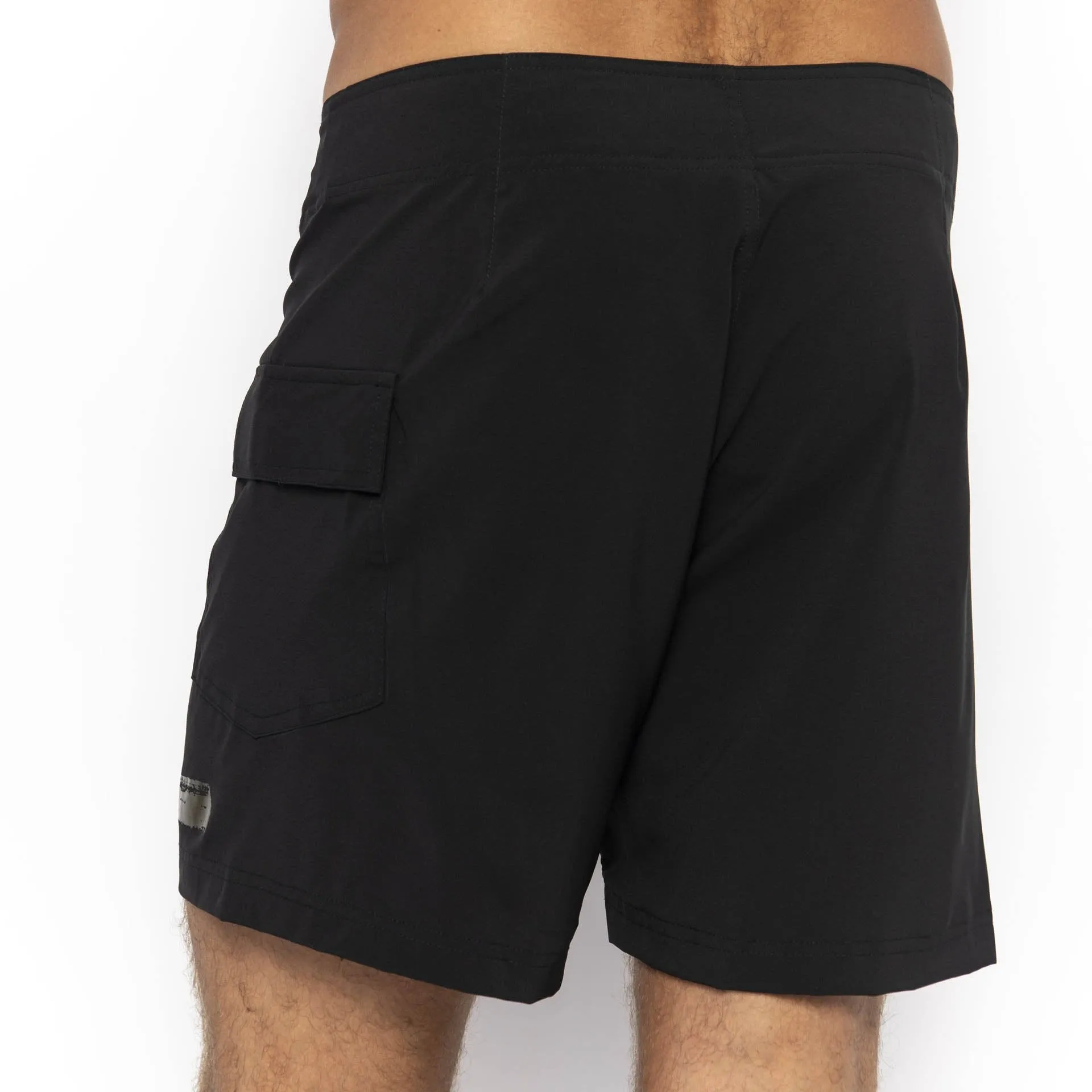 Gold Stripe, Plain, Board Shorts