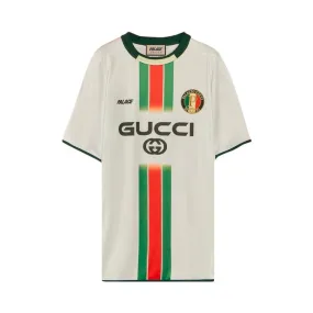 Gucci x Palace Printed Football Technical Jersey T-Shirt White