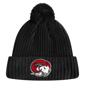 HBCU X NBA ALL STAR 2024 WINSTON-SALEM STATE UNIVERSITY POM BEANIE (BLACK)