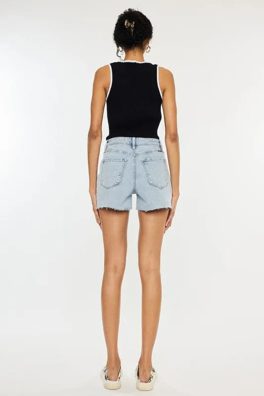 High Waisted Jean Shorts