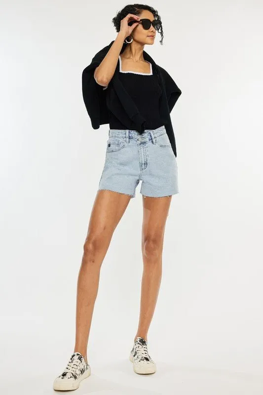 High Waisted Jean Shorts