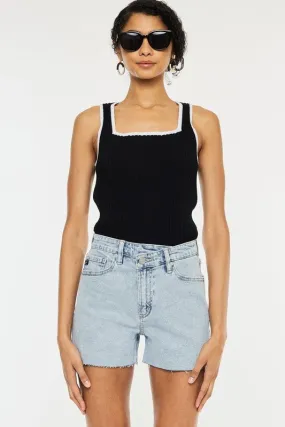 High Waisted Jean Shorts