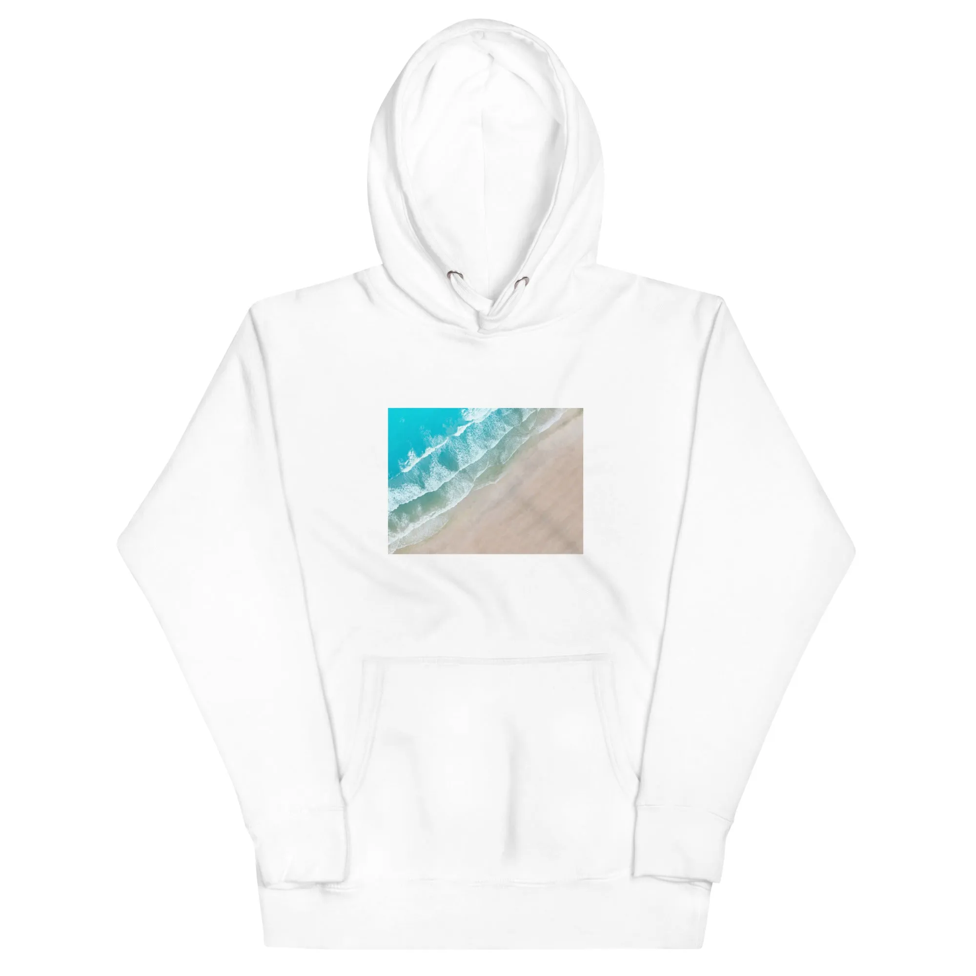 Hoodie Mens Designer (Hoodies Mens - Nature Seashore 009)