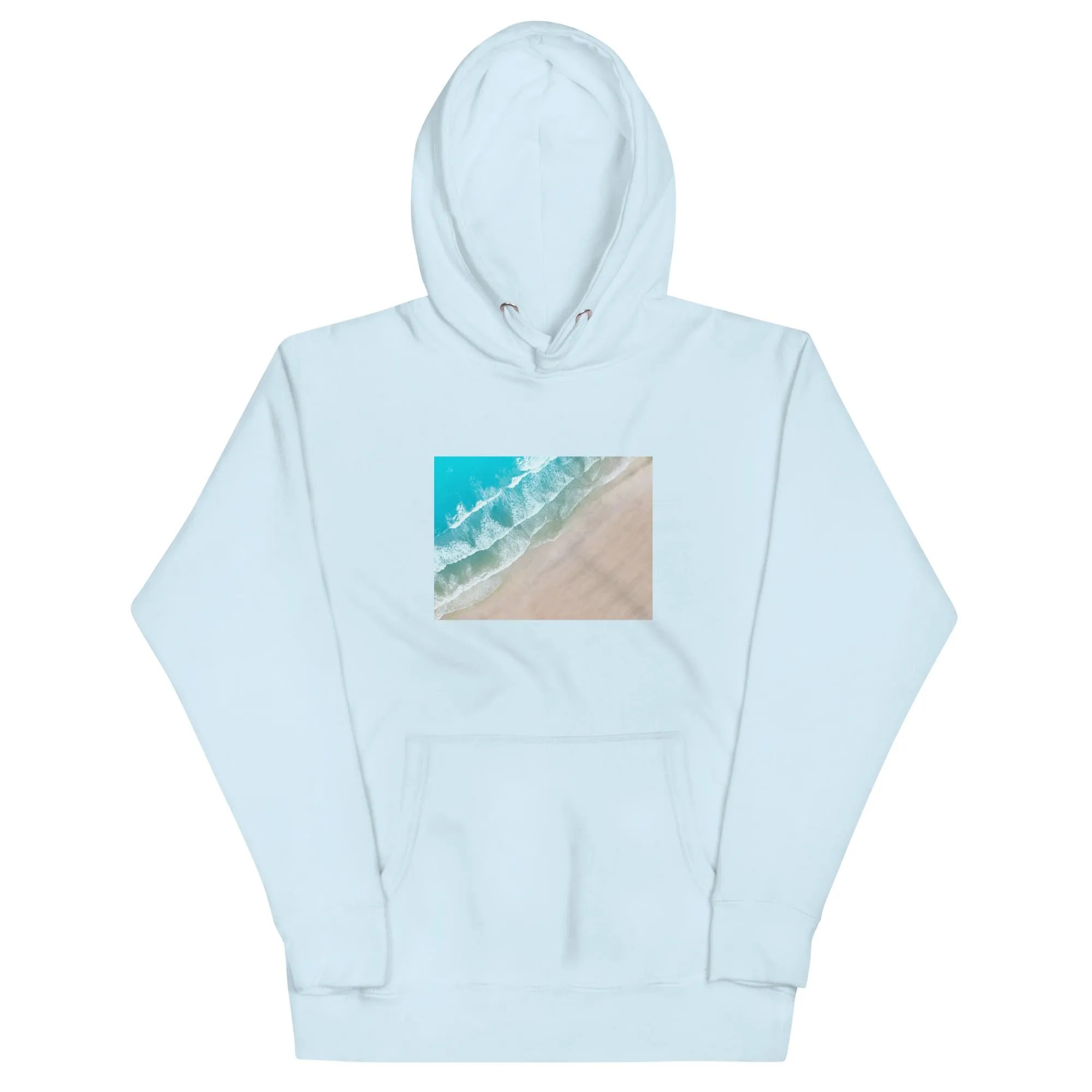 Hoodie Mens Designer (Hoodies Mens - Nature Seashore 009)