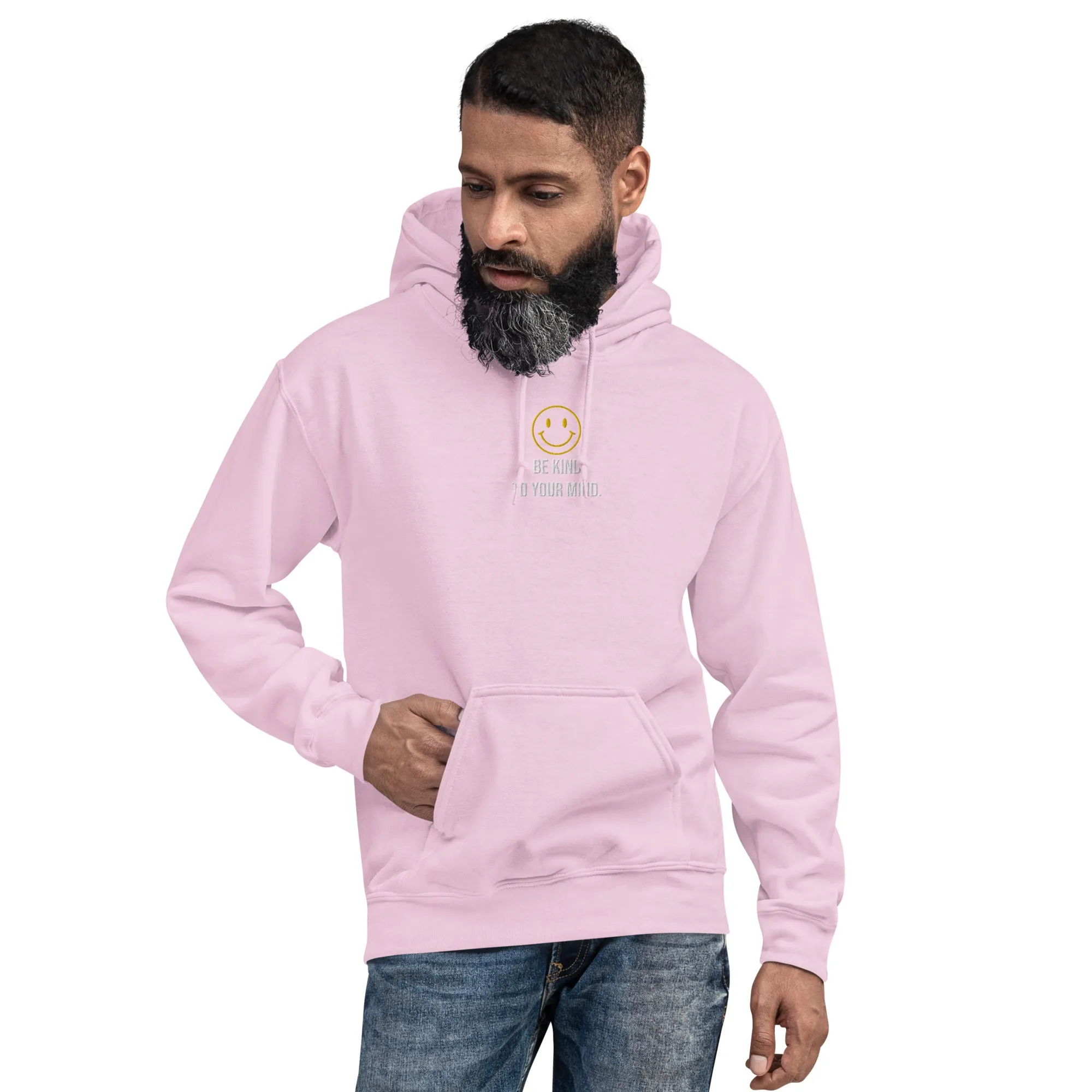 Hoodie Mens (Heavy Blend Hoodie Men's: Front Print - 004 Model)