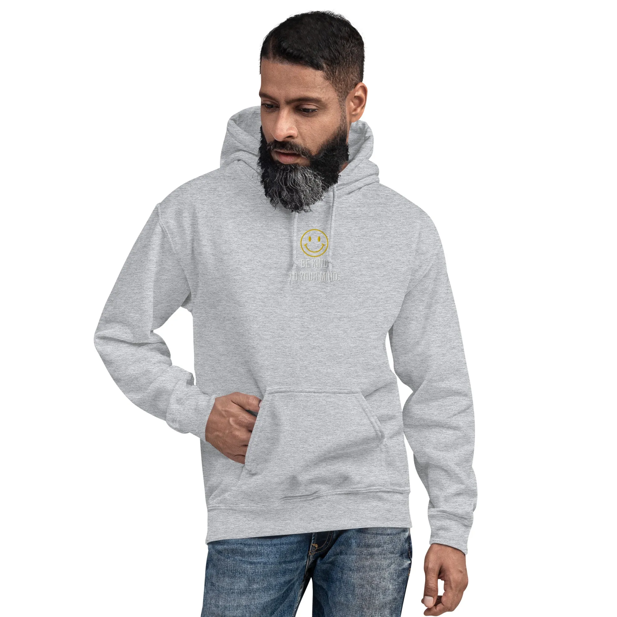 Hoodie Mens (Heavy Blend Hoodie Men's: Front Print - 004 Model)