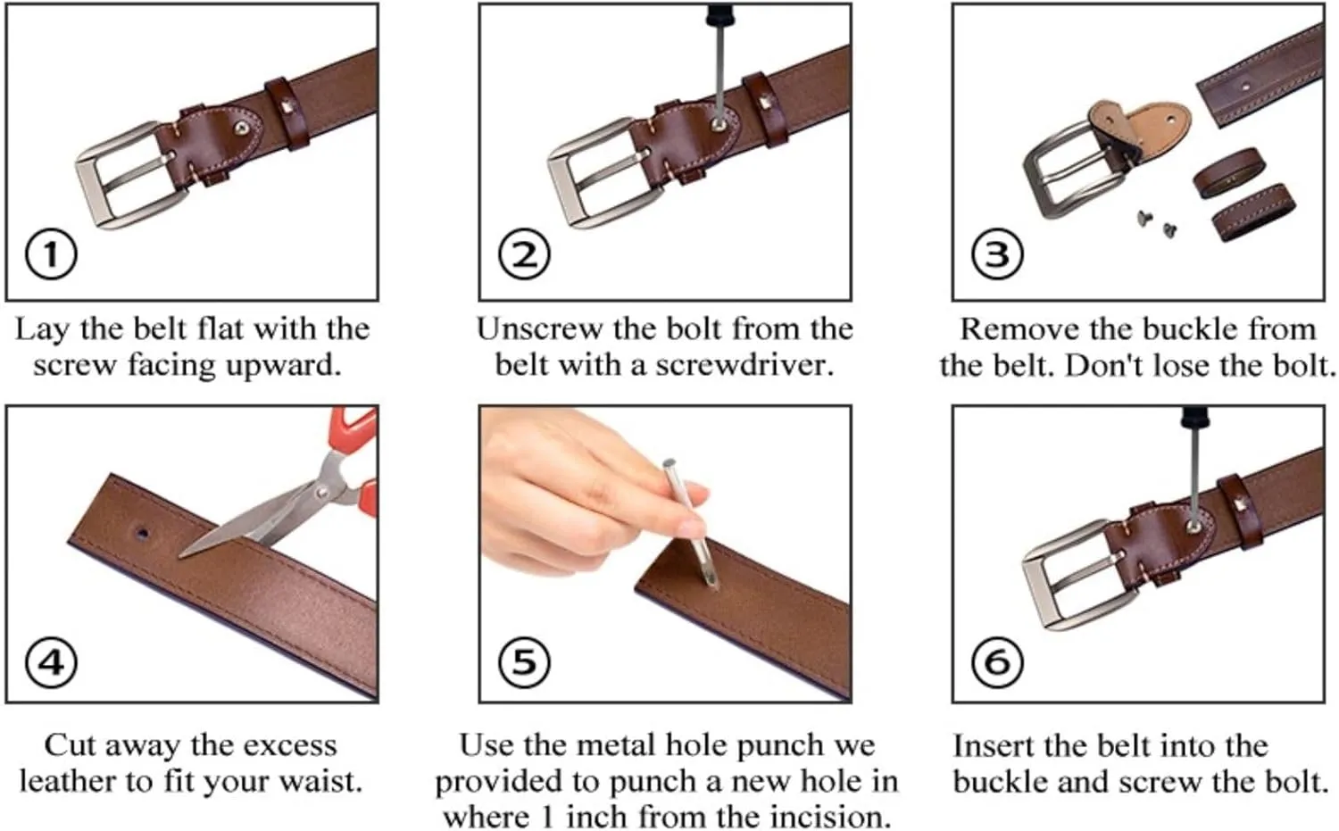 leather Belts For Men's