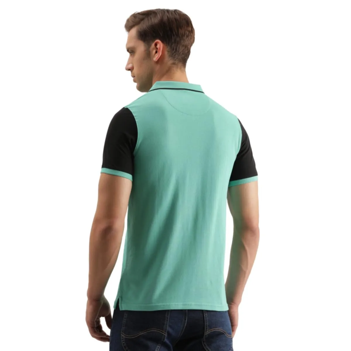 Lee Men's Slim Fit T-Shirt (LMTS004518_Green