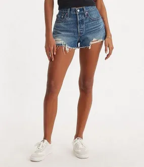 Levi's 501 Original Fit High Rise Women's Shorts - DARN IT NOW