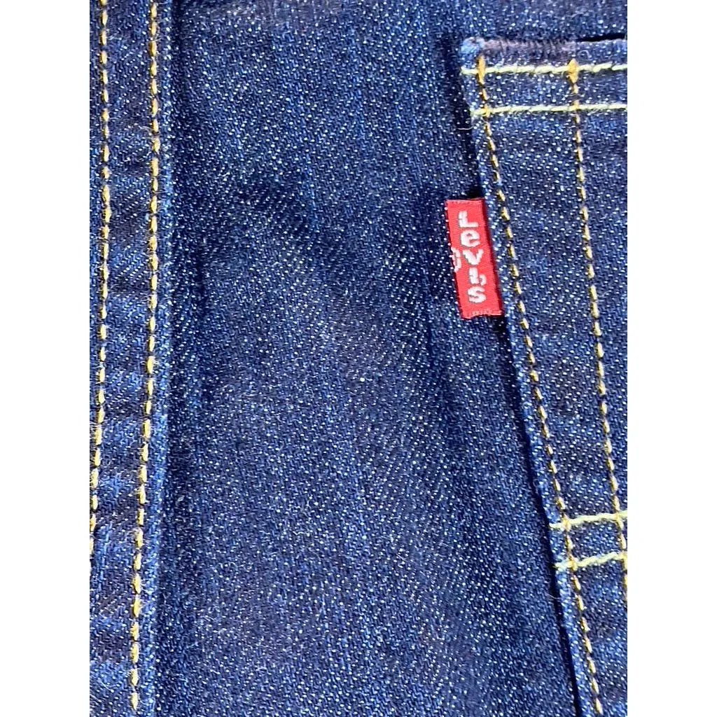 LEVI'S Men's Dark Blue 510 Skinny-Fit Five-Pocket Jeans SZ 34X34