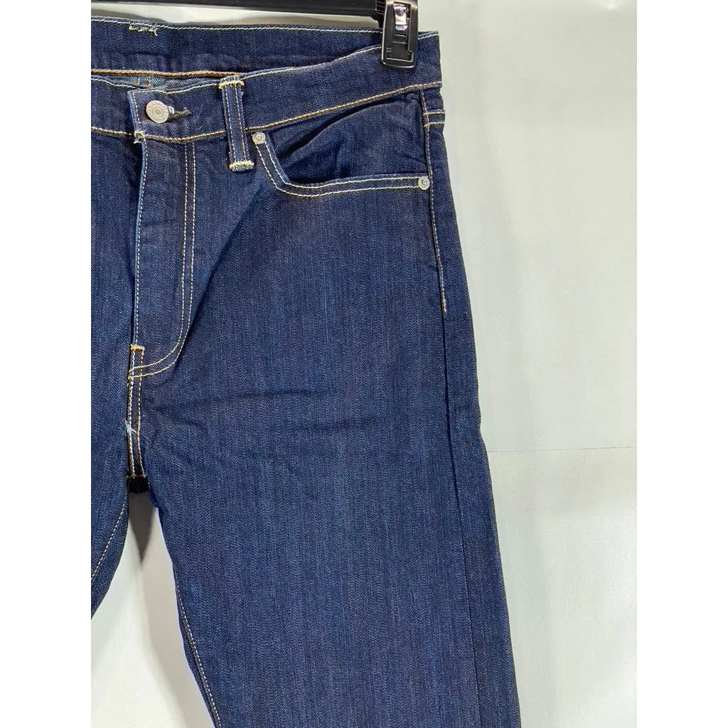 LEVI'S Men's Dark Blue 510 Skinny-Fit Five-Pocket Jeans SZ 34X34
