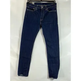 LEVI'S Men's Dark Blue 510 Skinny-Fit Five-Pocket Jeans SZ 34X34