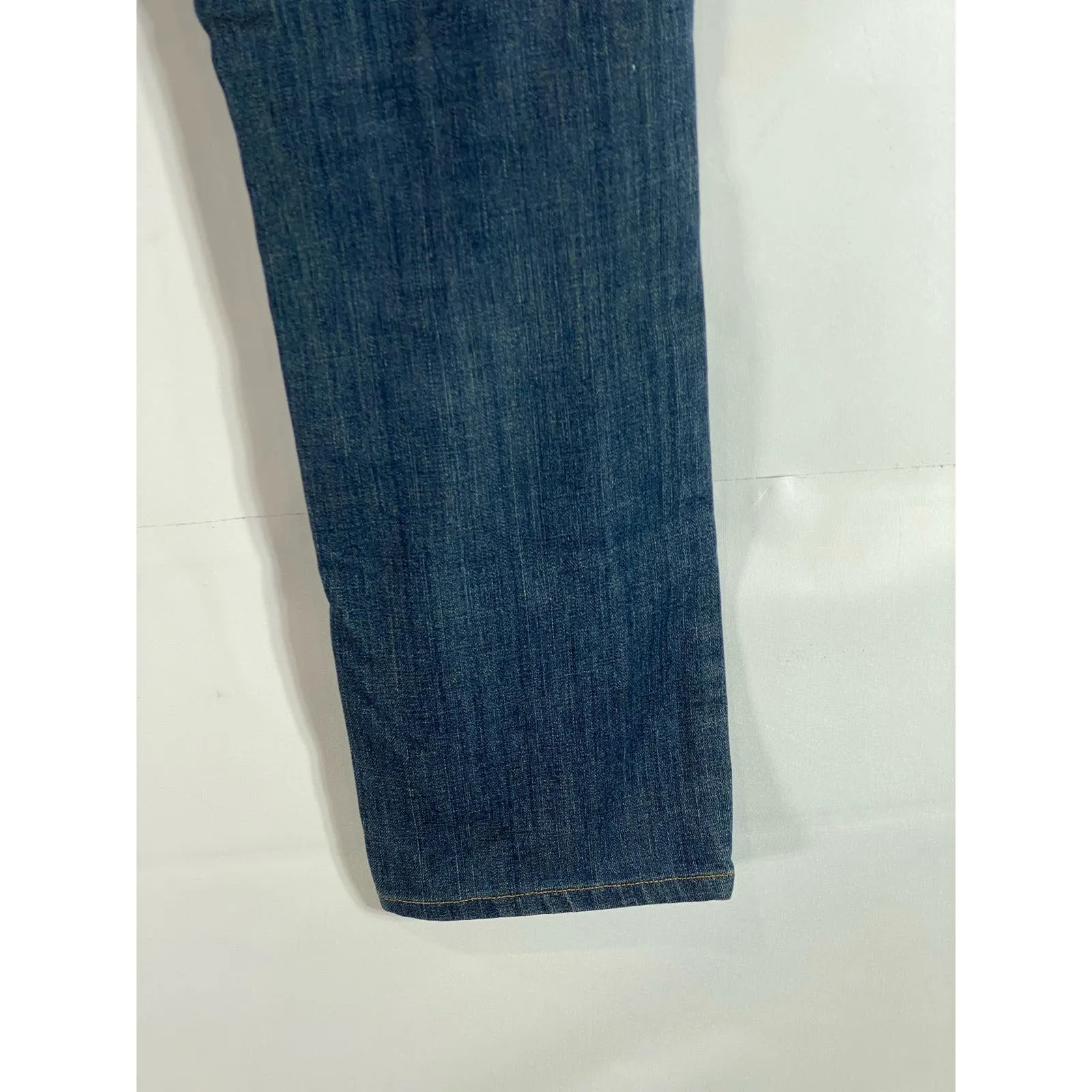 LEVI'S Men's Medium Wash Stretch 514 Straight Fit Five-Pocket Jeans SZ 30X30