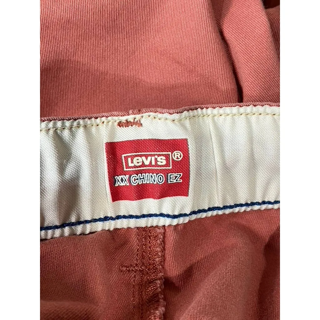 LEVI'S Men's Rust XX Chino EZ Waist Shorts SZ L