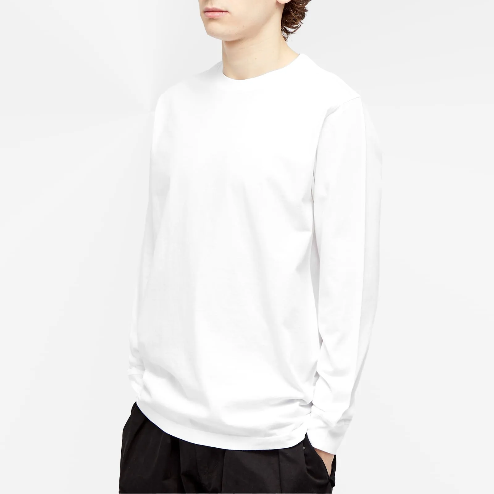 Maharishi Long Sleeve Firefighter Print T-shirt, white