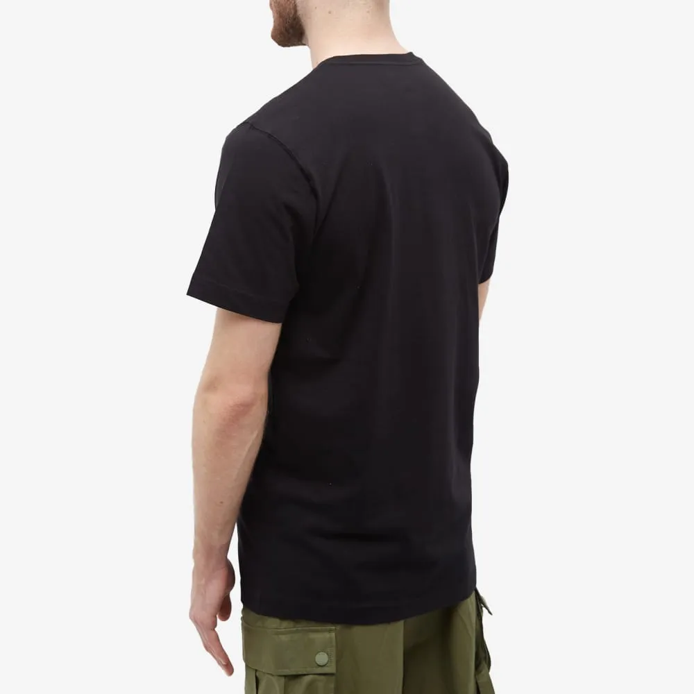 Maharishi Water Peace Crane T-shirt, black