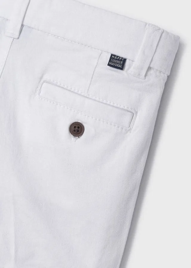 Mayoral Chino Twill Shorts for Baby Boy