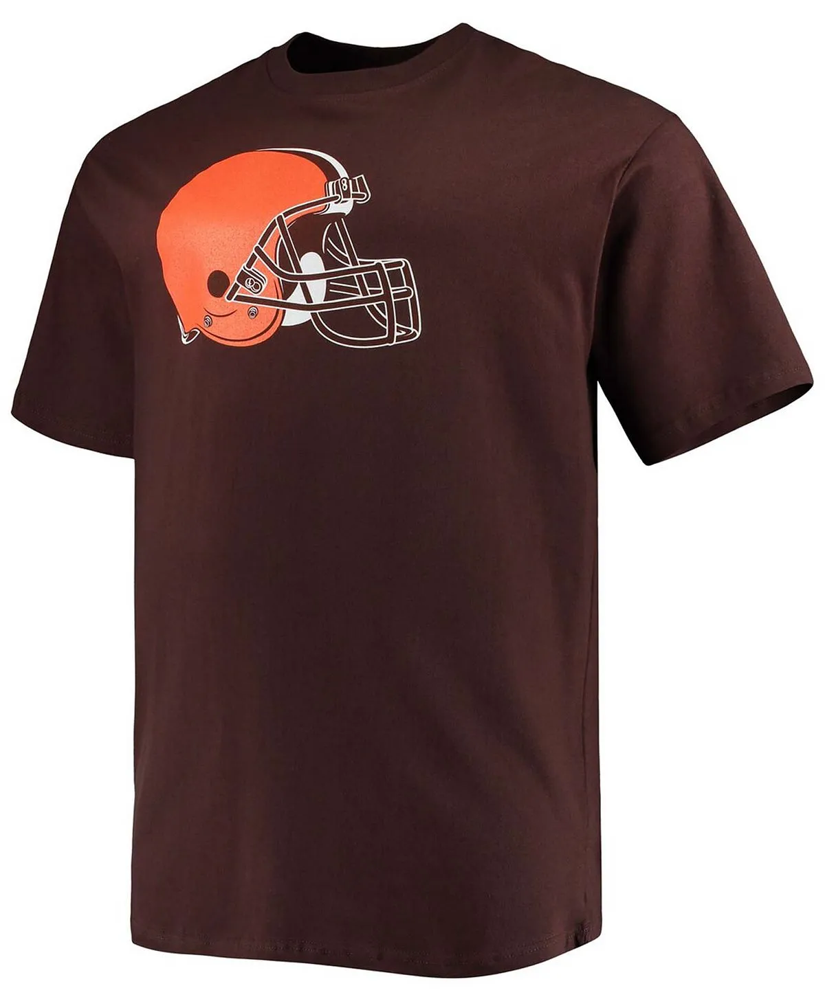Men's Big and Tall Nick Chubb Brown Cleveland Browns Player Name and Fanatics Number T-Shirt