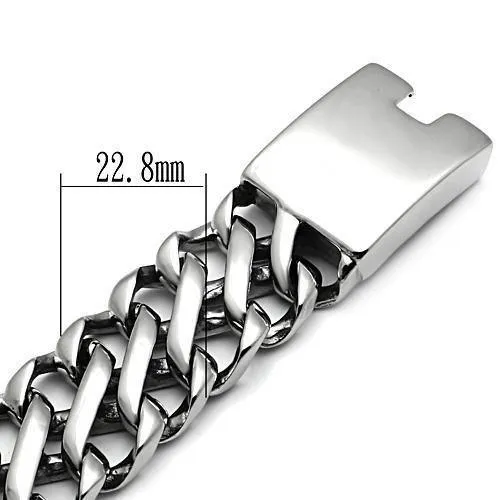 Men's Bracelets - TK447 - High polished (no plating)