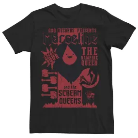 Men's Cartoon Network Adventure Time Ooo Records Presents Marceline Licensed Character T-Shirt