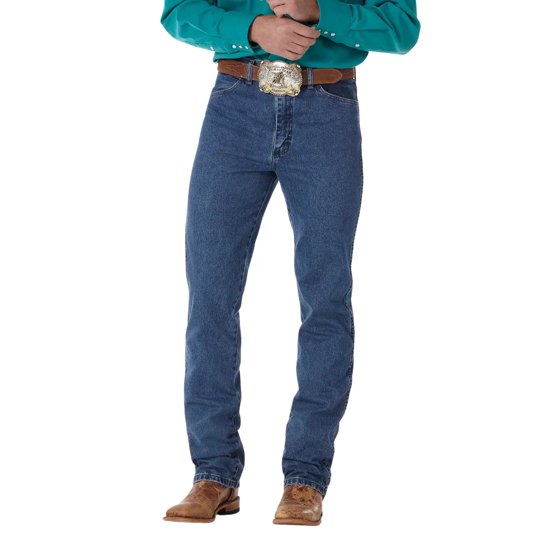 Men's Cowboy Cut Slim Fit Jeans Stonewashed by Wrangler 936GBK