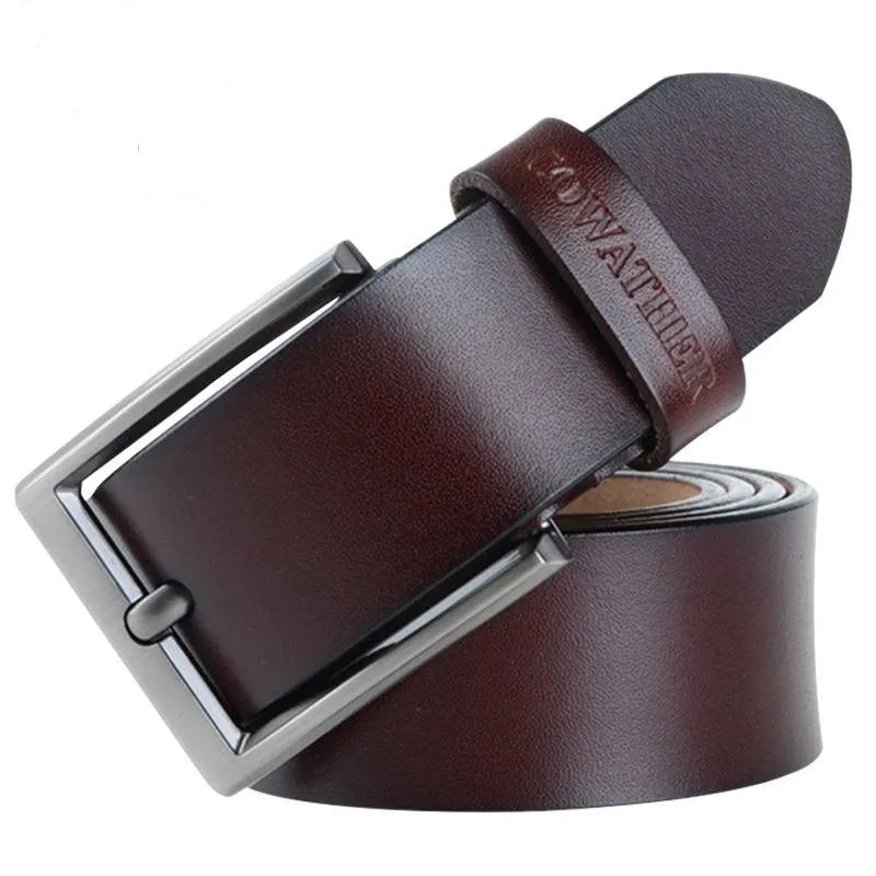 Men's Genuine Leather Luxury Vintage Style Belt