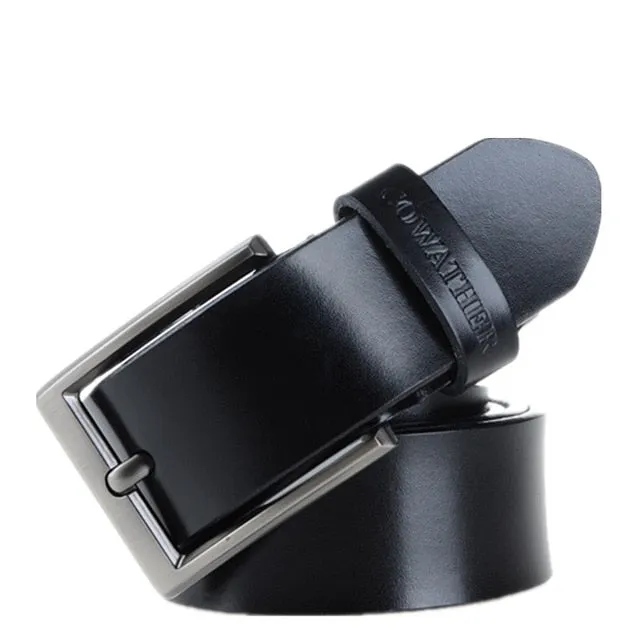 Men's Genuine Leather Luxury Vintage Style Belt