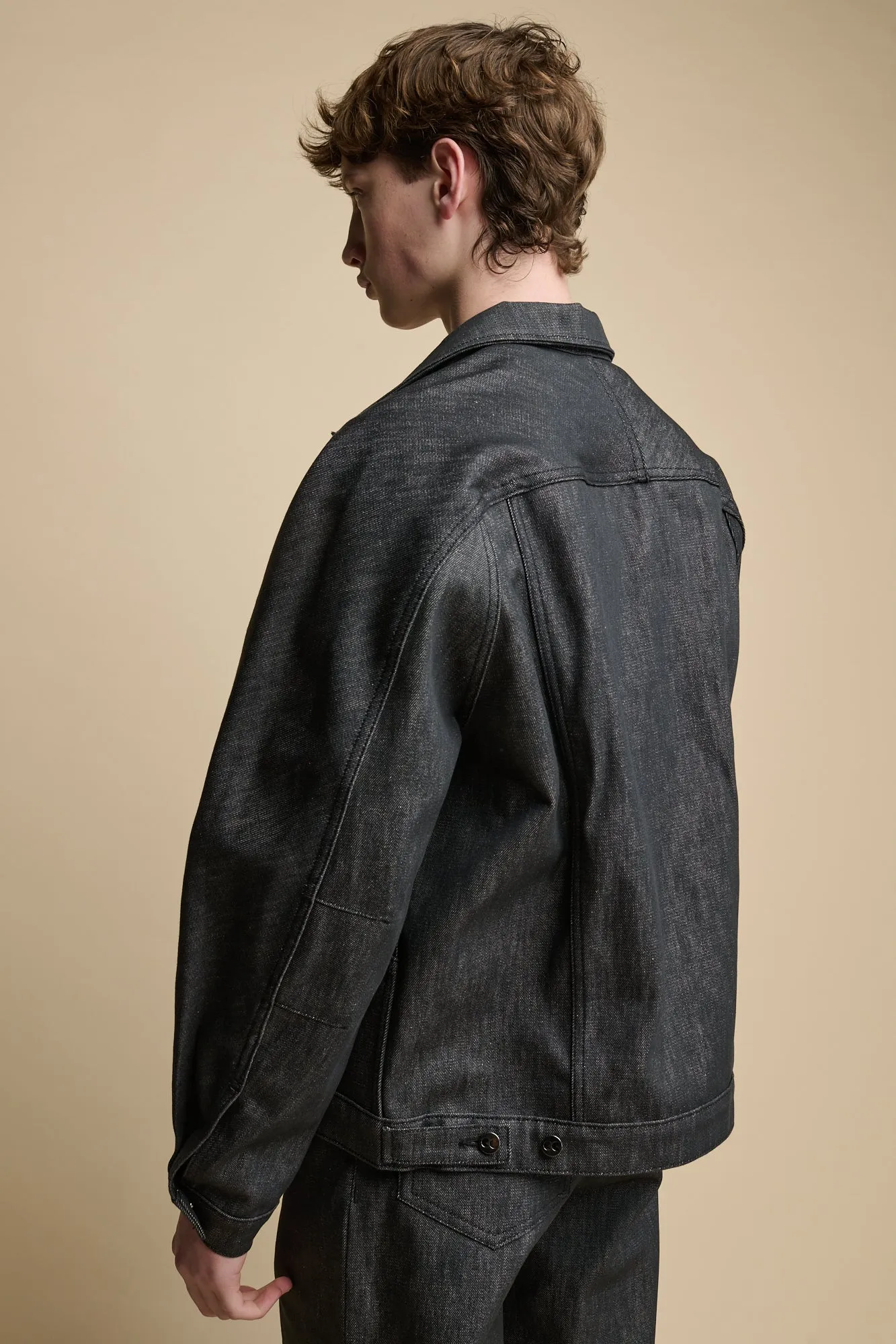 Men's Joe Denim Jacket - Black