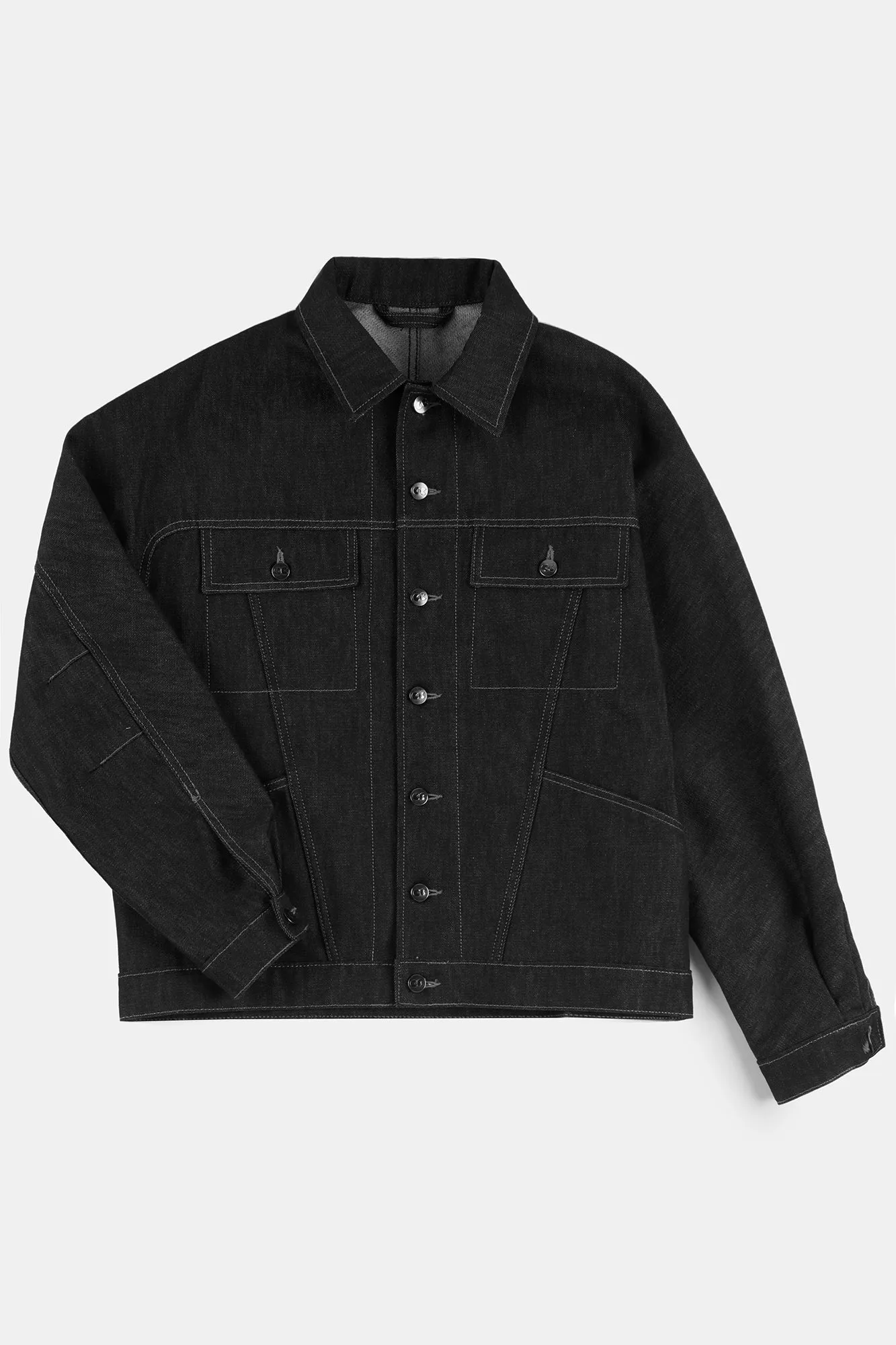 Men's Joe Denim Jacket - Black