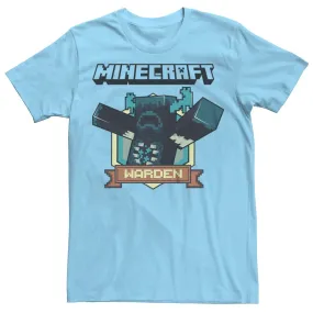 Men's Minecraft Warden Badge Licensed Character T-Shirt